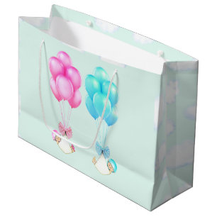 Zwillinge Mädchen Junge Große Geschenktüte