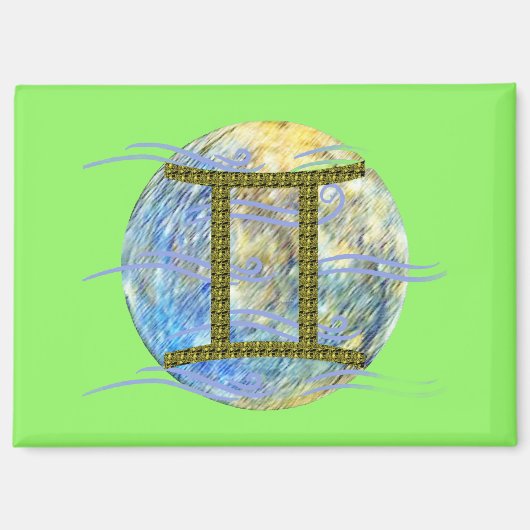 Zwillinge Magnet (Vorderseite)