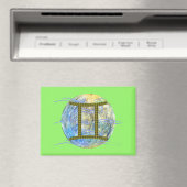 Zwillinge Magnet (In Situ (Geschirrspüler))