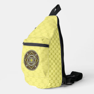 Zwillinge-Mandala Crossbody Bag