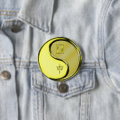 Zwillinge & Metallaffe Button (Beispiel)