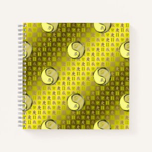Zwillinge & Metalldrache Notizblock