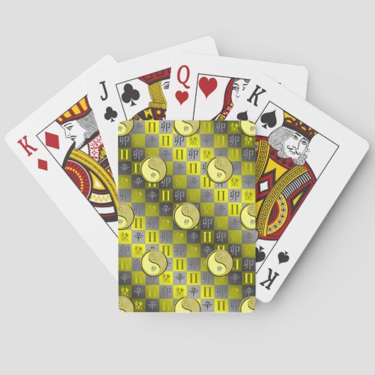 Zwillinge & Metallhase Spielkarten (Rückseite)