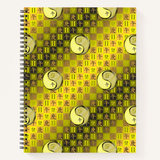 Zwillinge & Metallpferd Notizblock (Vorderseite)