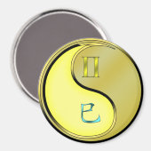 Zwillinge & Metallschlange Magnet (Vorderseite/Rückseite)
