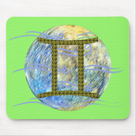Zwillinge Mousepad