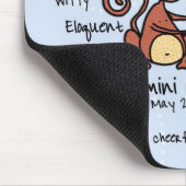 Zwillinge mousepad (Ecke)