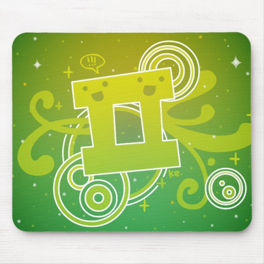 Zwillinge Mousepad (Vorne)