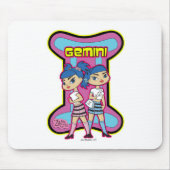Zwillinge Mousepad (Vorne)