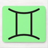 Zwillinge Mousepad (Vorne)