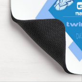 Zwillinge Mousepad (Ecke)