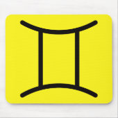 Zwillinge Mousepad (Vorne)