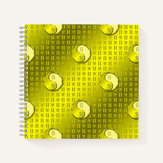 Zwillinge Notizblock (Vorderseite)