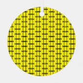 Zwillinge Ornament Aus Metall (Vorderseite)