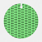Zwillinge Ornament Aus Metall (Vorderseite)