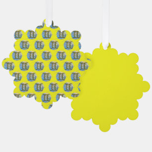 Zwillinge Ornament Karte