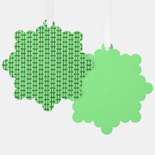 Zwillinge Ornament Karte