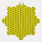 Zwillinge Ornament Karte (Vorderseite)