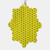 Zwillinge Ornament Karte (Linke Ecke)