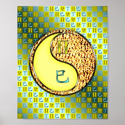 Zwillinge Poster (Vorne)