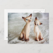 Zwillinge Postkarte (Vorne/Hinten)