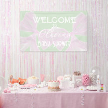 Zwillinge Rosa Schleifen Minze Baby Mädchen-Party