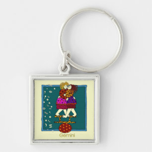 Zwillinge Schlüsselanhänger