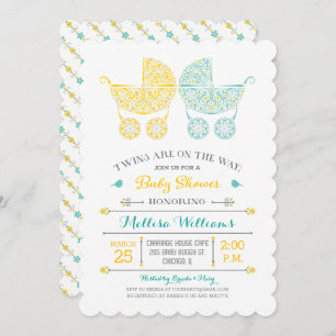 Zwillinge sind auf der Weise! Einladung