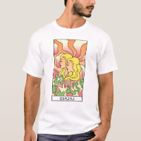 Zwillinge Sternzeichen Abstrakte Kunst Vintage