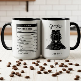 Zwillinge Sternzeichen Astrologie Nährwertangaben Tasse