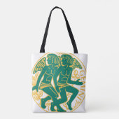 Zwillinge Sternzeichen auf einem Tasche (Rückseite)