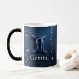Zwillinge-Sternzeichen-Glyphe Morphing-Mug Verwandlungstasse