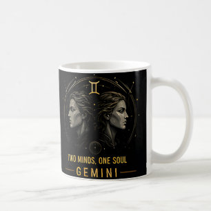 Zwillinge Sternzeichen Himmels Horoskop Dekor Kaffeetasse