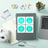 Zwillinge, Sternzeichen, Horoskop, Astrologie Aufkleber (iPad Hülle)