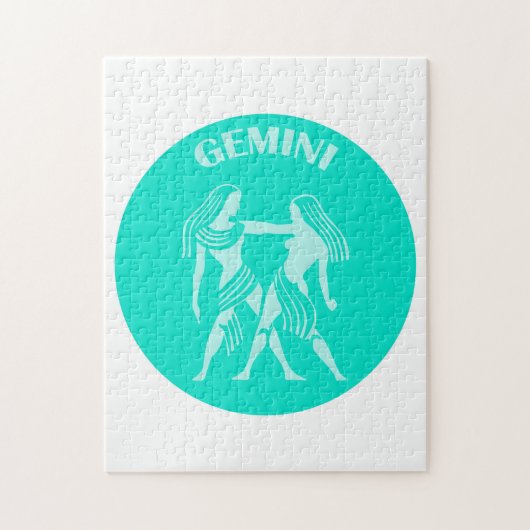 Zwillinge, Sternzeichen, Horoskop, Astrologie Puzzle (Vertikal)