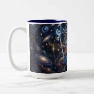 Zwillinge Sternzeichen Kaffeetasse