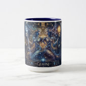 Zwillinge Sternzeichen Kaffeetasse (Mittel)