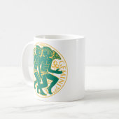 Zwillinge Sternzeichen Kaffeetasse (Vorderseite Links)