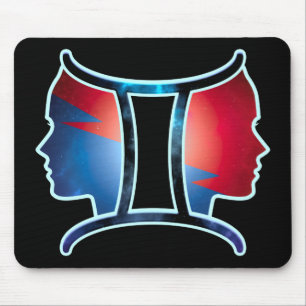 Zwillinge Sternzeichen Mousepad