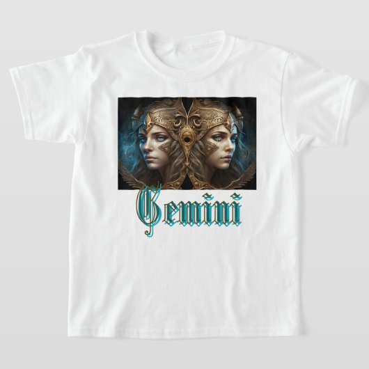 Zwillinge Sternzeichen T-Shirt (Ablage )