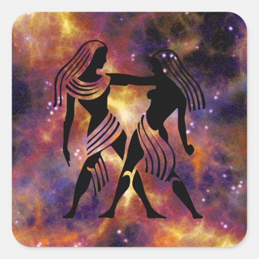 Zwillinge Stickers (Vorderseite)
