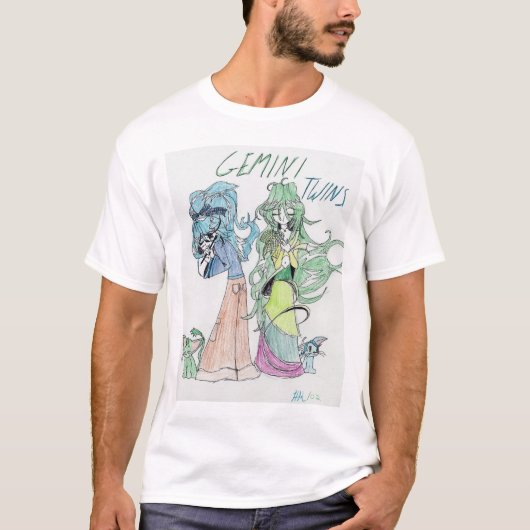 Zwillinge! T-Shirt (Vorderseite)
