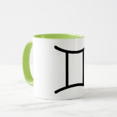 Zwillinge Tasse (Vorderseite Links)