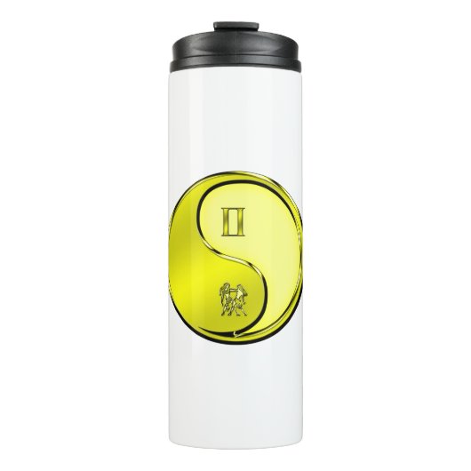 Zwillinge Thermosbecher (Vorderseite)