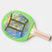 Zwillinge Tischtennis Schläger (Seitenansicht)