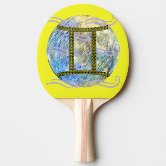 Zwillinge Tischtennis Schläger (Vorderseite)