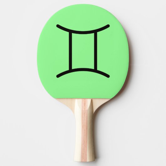 Zwillinge Tischtennis Schläger (Vorderseite)