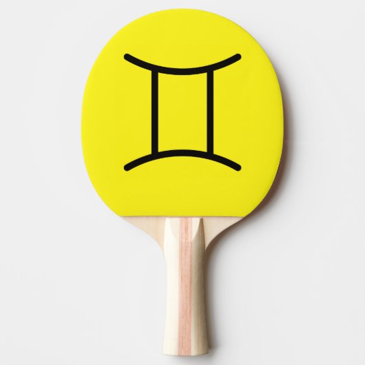 Zwillinge Tischtennis Schläger (Vorderseite)