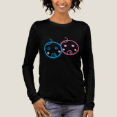Zwillinge Tri-Blend Shirt (Vorderseite)