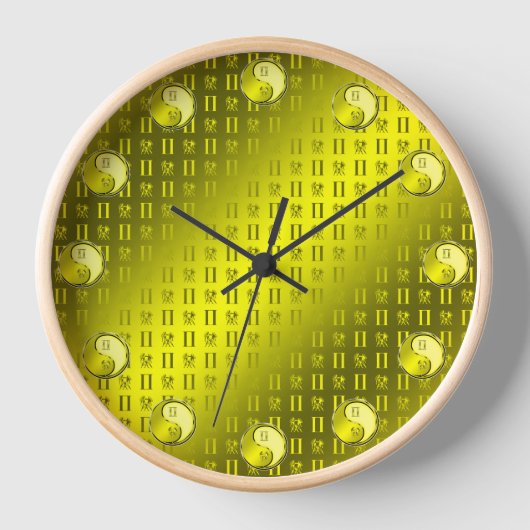 Zwillinge Uhr (Vorderseite)